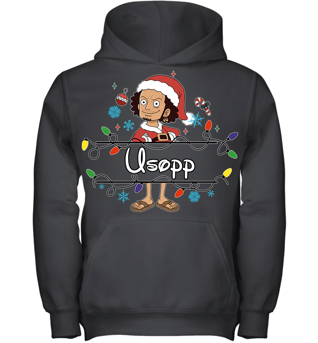 Usopp Christmas Magic Light Up Your Holiday With Style Graphic T-shirt