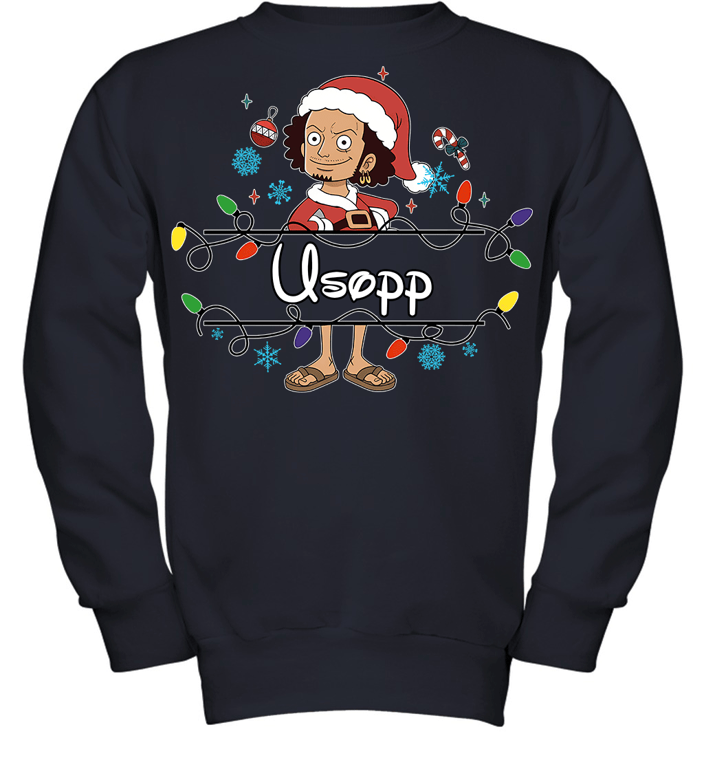 Usopp Christmas Magic Light Up Your Holiday With Style Graphic T-shirt
