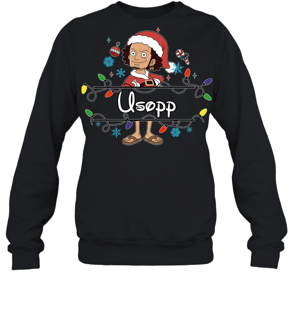 Usopp Christmas Magic Light Up Your Holiday With Style Graphic T-shirt
