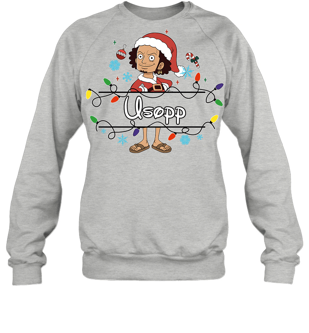 Usopp Christmas Magic Light Up Your Holiday With Style Graphic T-shirt