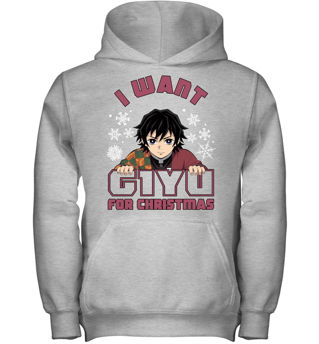 Giyu Tomioka Demon Slayer I Want Giyu For Christmas T-shirt