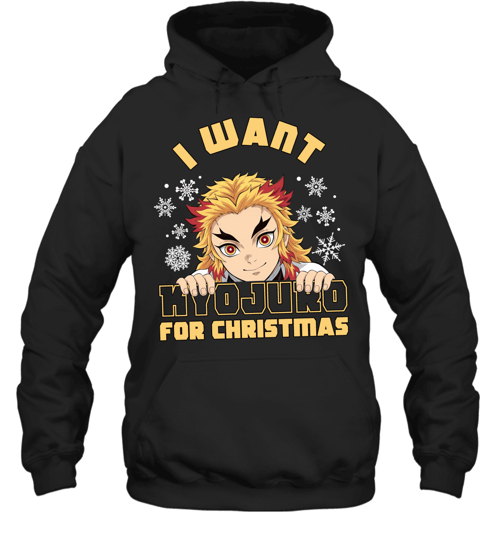 Kyojuro Rengoku Demon Slayer I Want Kyojuro For Christmas T-shirt