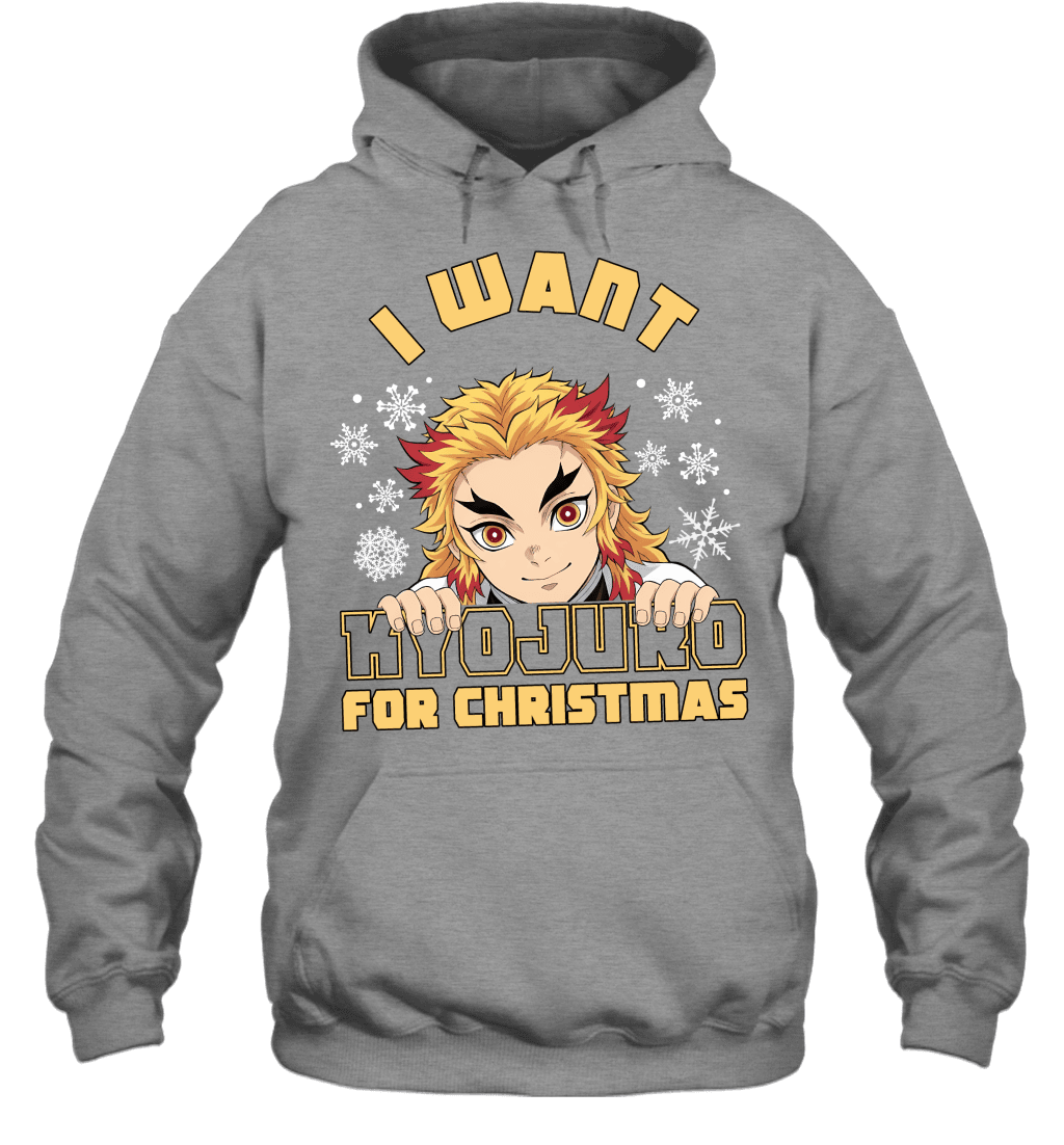 Kyojuro Rengoku Demon Slayer I Want Kyojuro For Christmas T-shirt