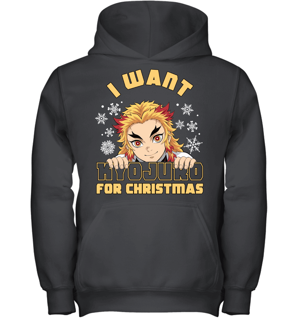 Kyojuro Rengoku Demon Slayer I Want Kyojuro For Christmas T-shirt