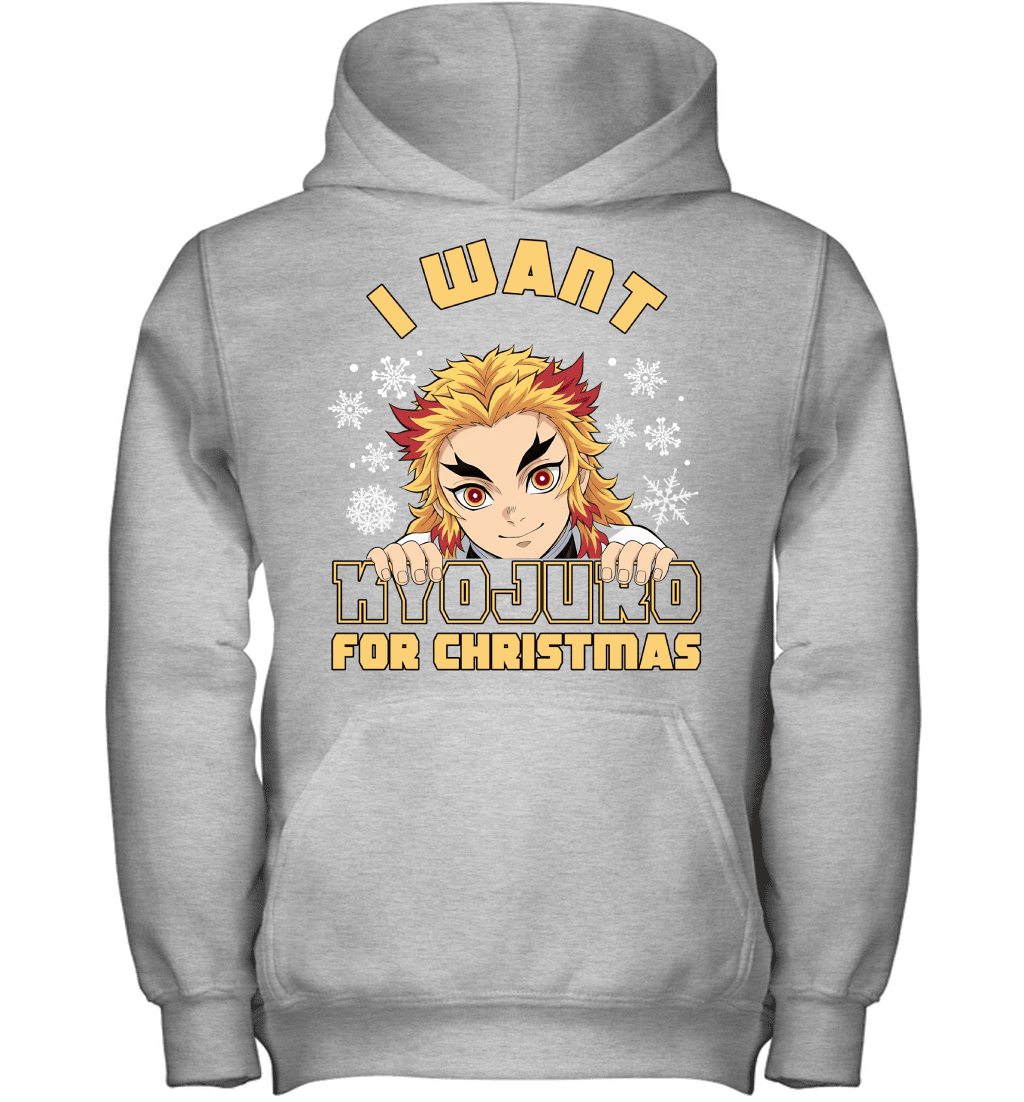 Kyojuro Rengoku Demon Slayer I Want Kyojuro For Christmas T-shirt