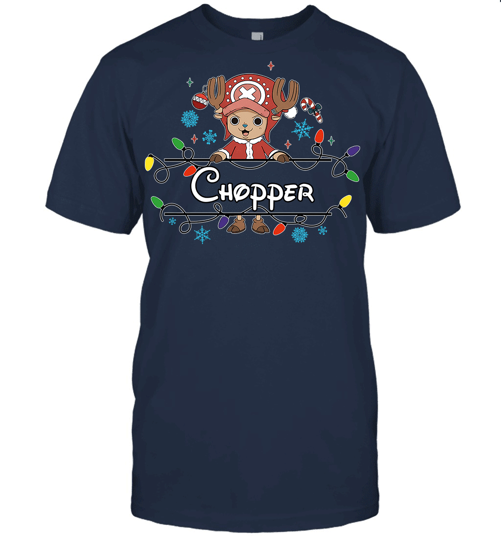 Tony Tony Chopper Christmas Magic Light Up Your Holiday With Style Graphic T-shirt