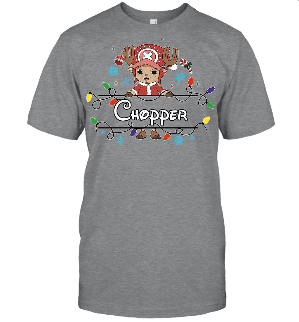 Tony Tony Chopper Christmas Magic Light Up Your Holiday With Style Graphic T-shirt