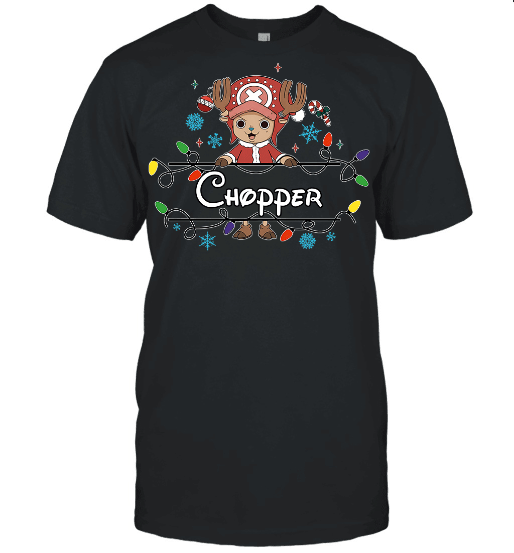 Tony Tony Chopper Christmas Magic Light Up Your Holiday With Style Graphic T-shirt