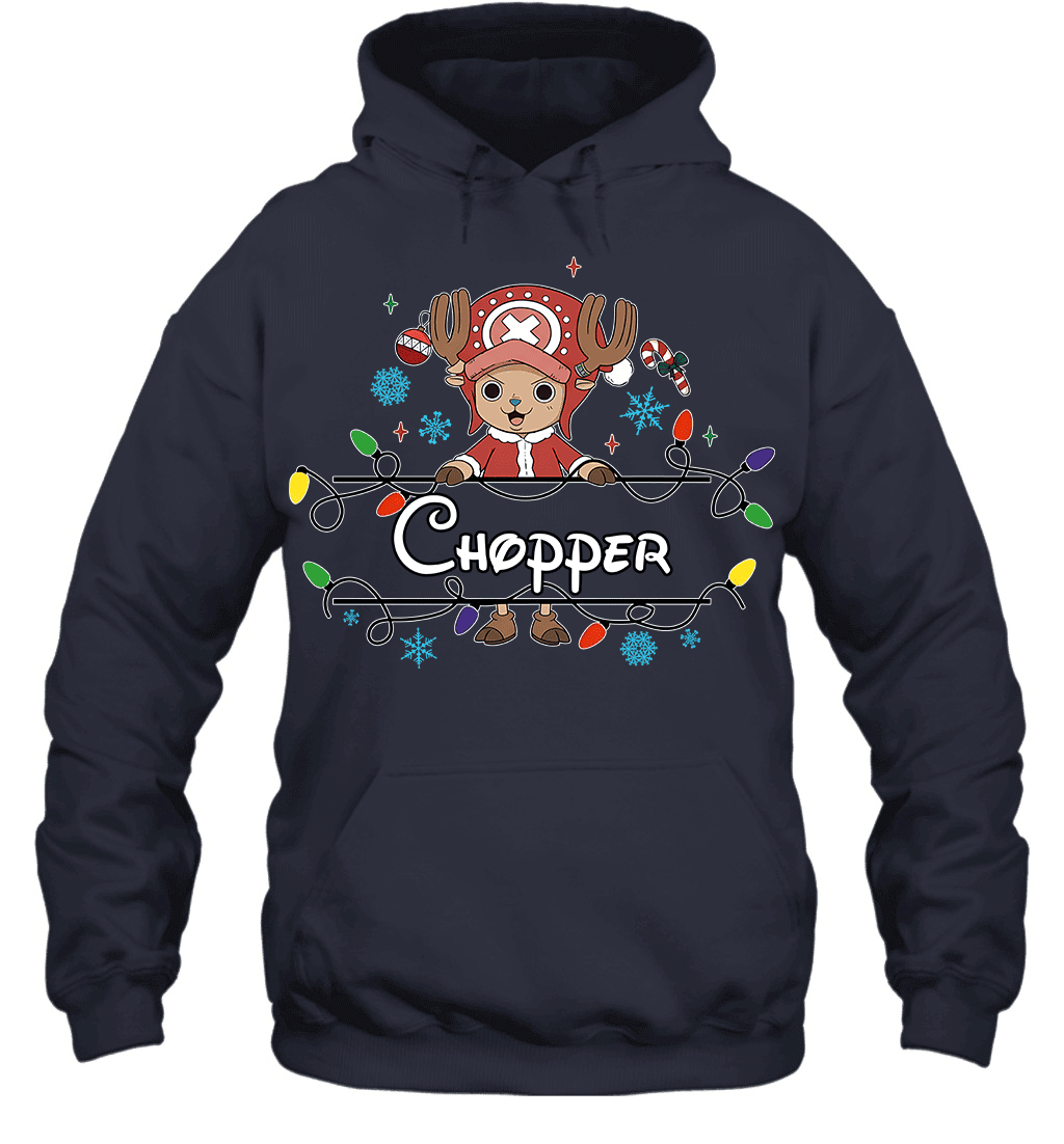 Tony Tony Chopper Christmas Magic Light Up Your Holiday With Style Graphic T-shirt
