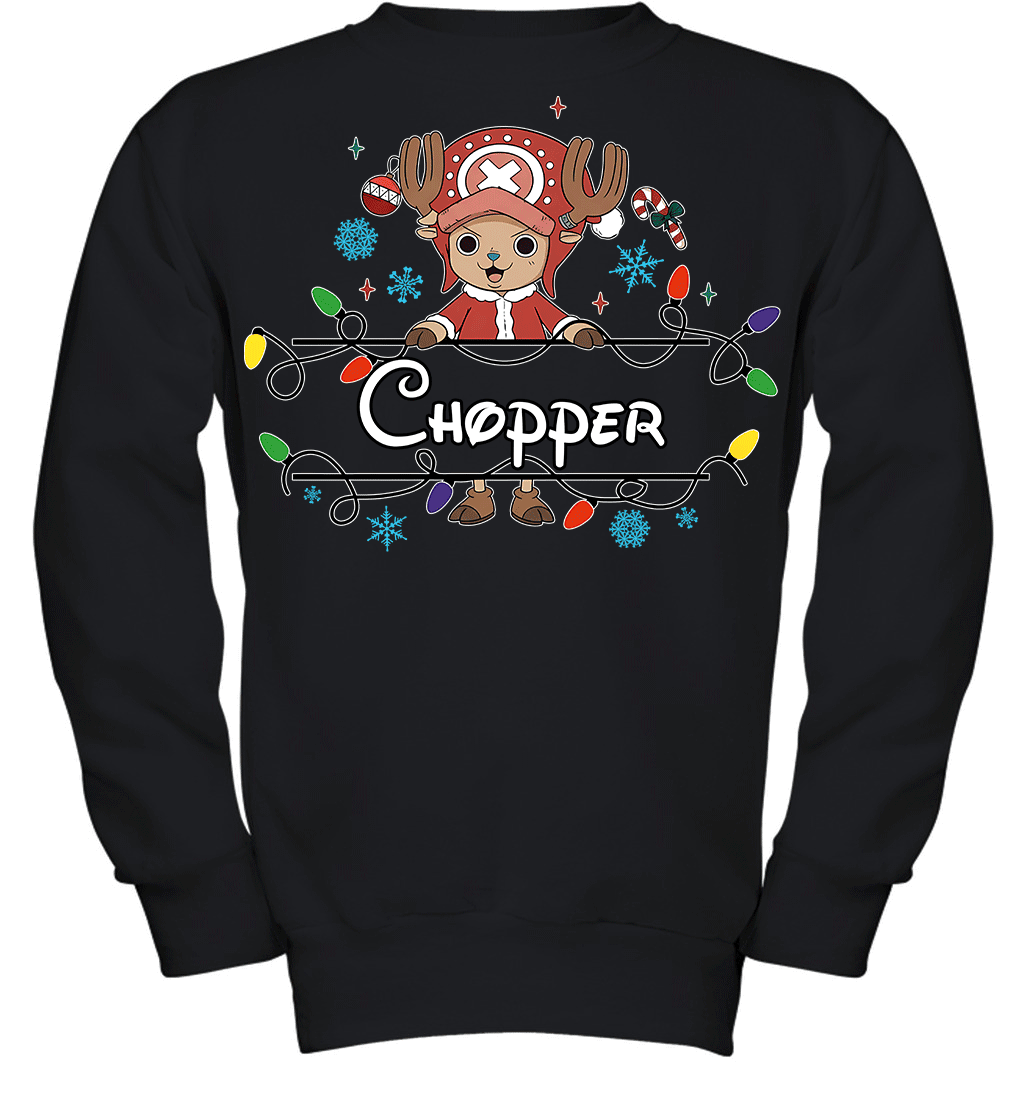 Tony Tony Chopper Christmas Magic Light Up Your Holiday With Style Graphic T-shirt