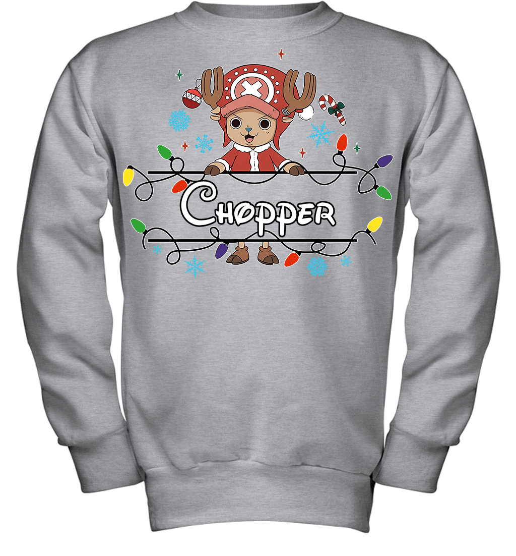 Tony Tony Chopper Christmas Magic Light Up Your Holiday With Style Graphic T-shirt