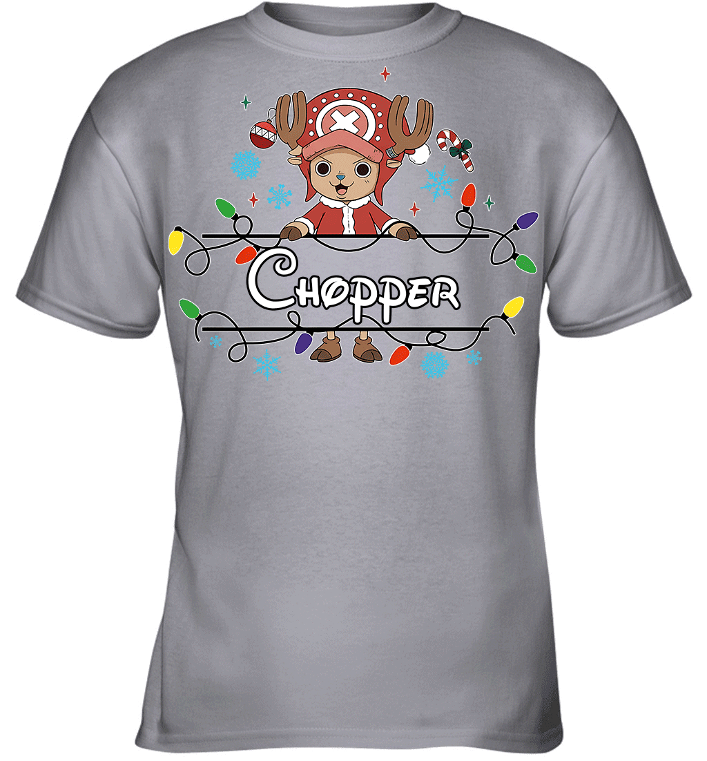 Tony Tony Chopper Christmas Magic Light Up Your Holiday With Style Graphic T-shirt