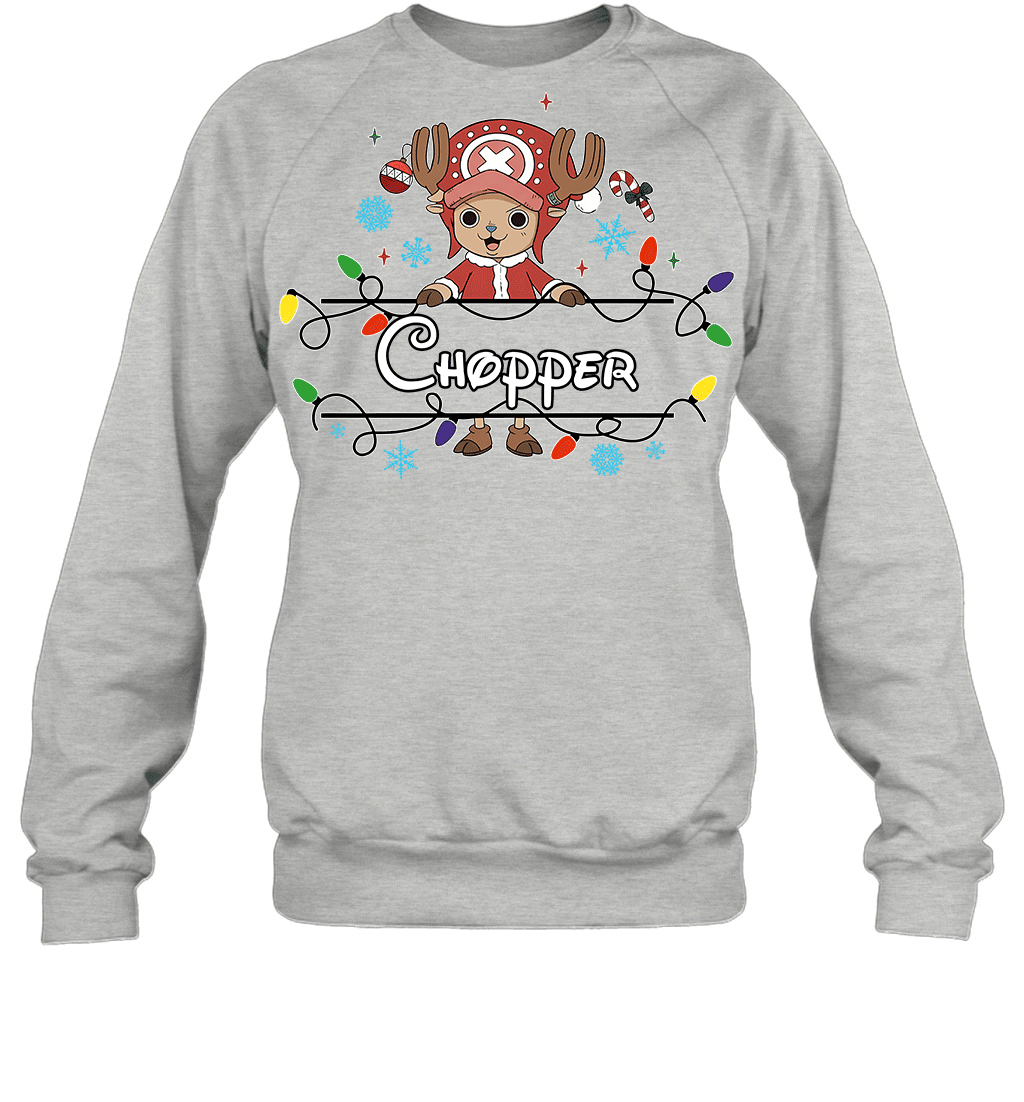 Tony Tony Chopper Christmas Magic Light Up Your Holiday With Style Graphic T-shirt