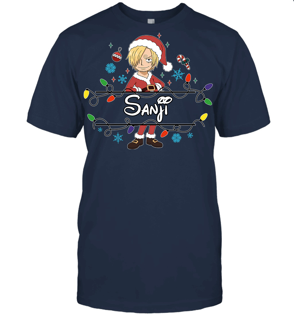 Sanji Christmas Magic Light Up Your Holiday With Style Graphic T-shirt