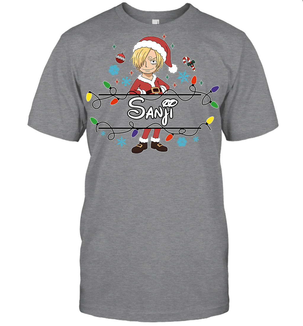 Sanji Christmas Magic Light Up Your Holiday With Style Graphic T-shirt