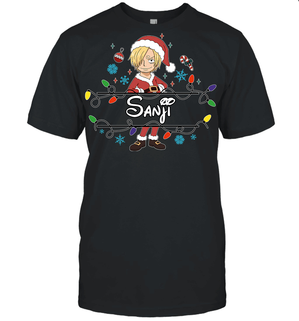 Sanji Christmas Magic Light Up Your Holiday With Style Graphic T-shirt