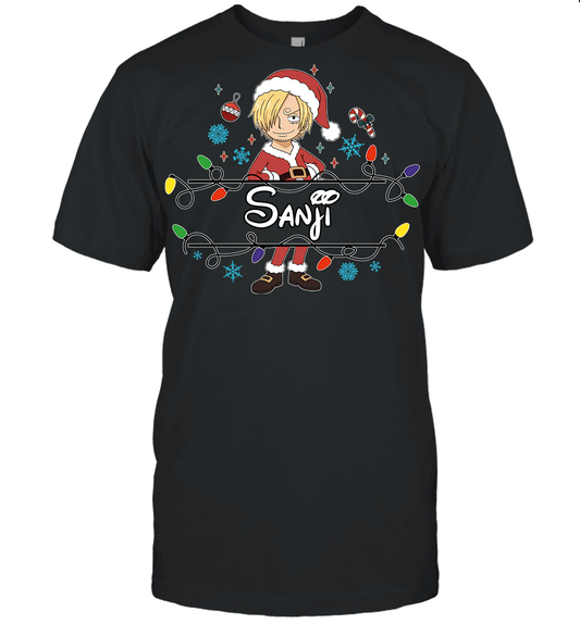 Sanji Christmas Magic Light Up Your Holiday With Style Graphic T-shirt