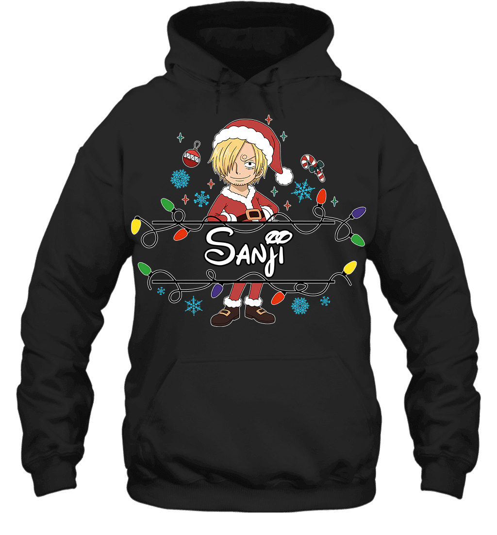 Sanji Christmas Magic Light Up Your Holiday With Style Graphic T-shirt