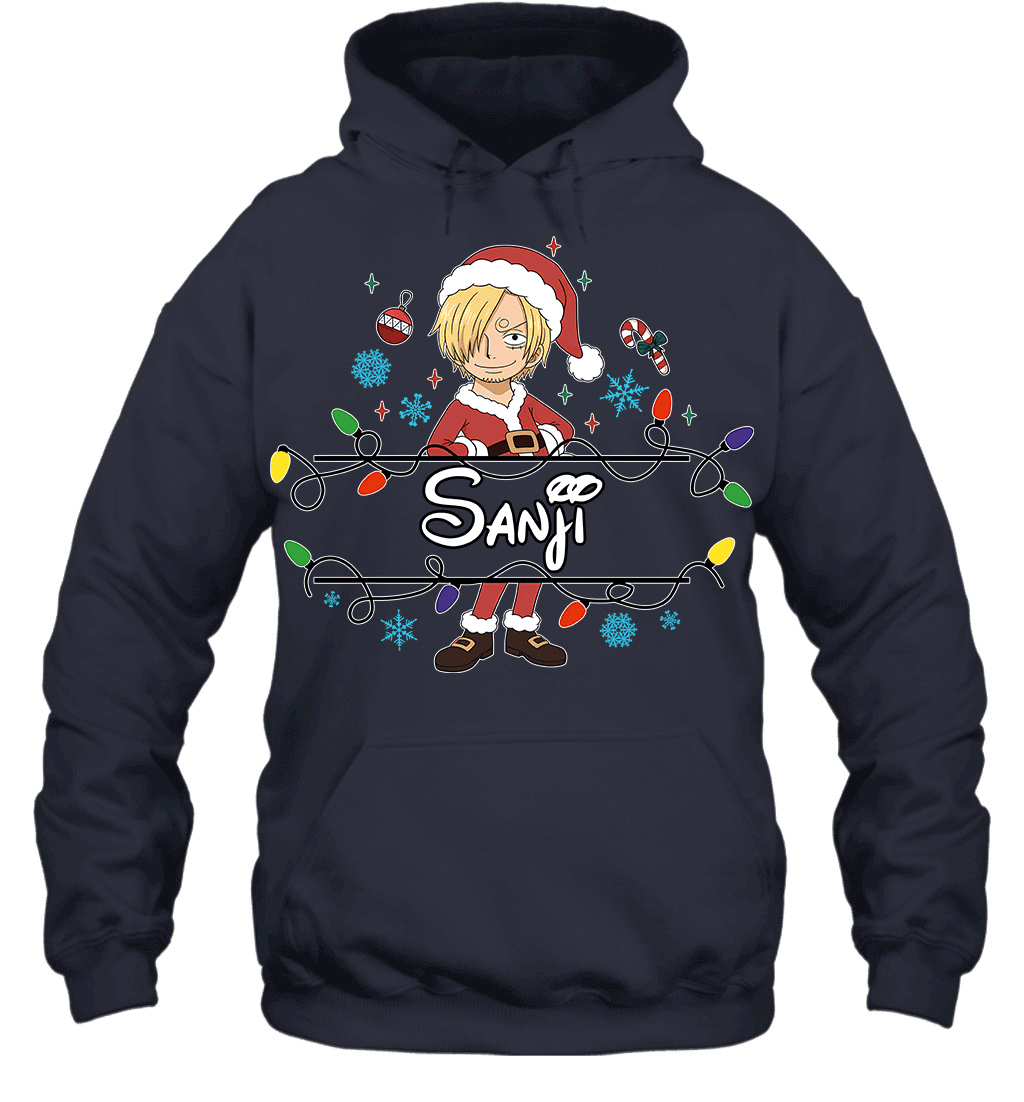Sanji Christmas Magic Light Up Your Holiday With Style Graphic T-shirt