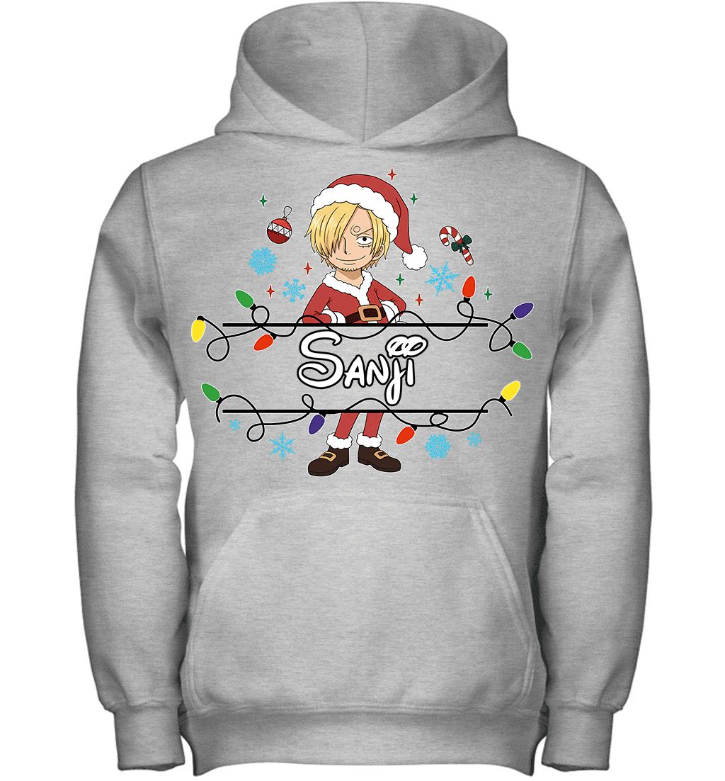Sanji Christmas Magic Light Up Your Holiday With Style Graphic T-shirt