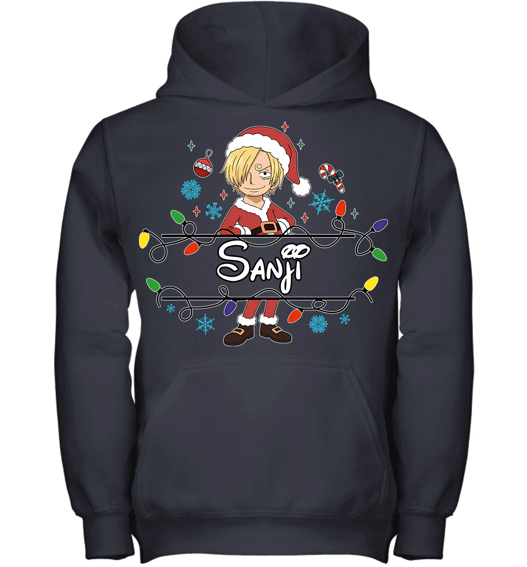 Sanji Christmas Magic Light Up Your Holiday With Style Graphic T-shirt