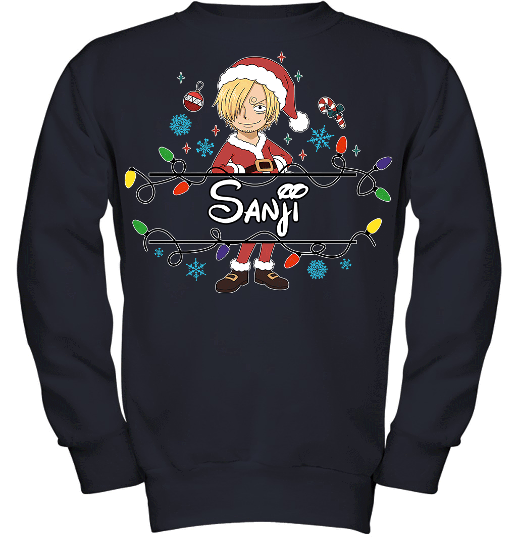 Sanji Christmas Magic Light Up Your Holiday With Style Graphic T-shirt