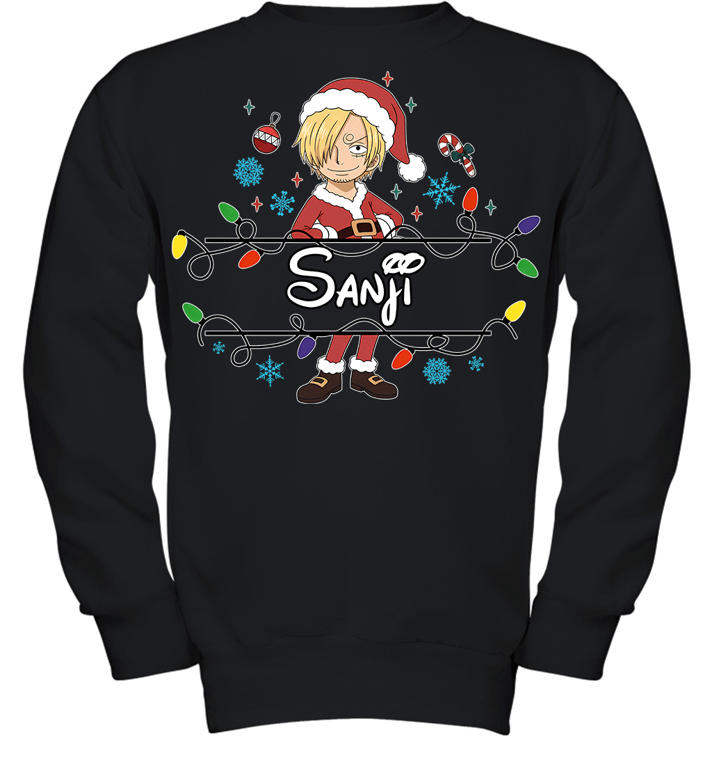Sanji Christmas Magic Light Up Your Holiday With Style Graphic T-shirt