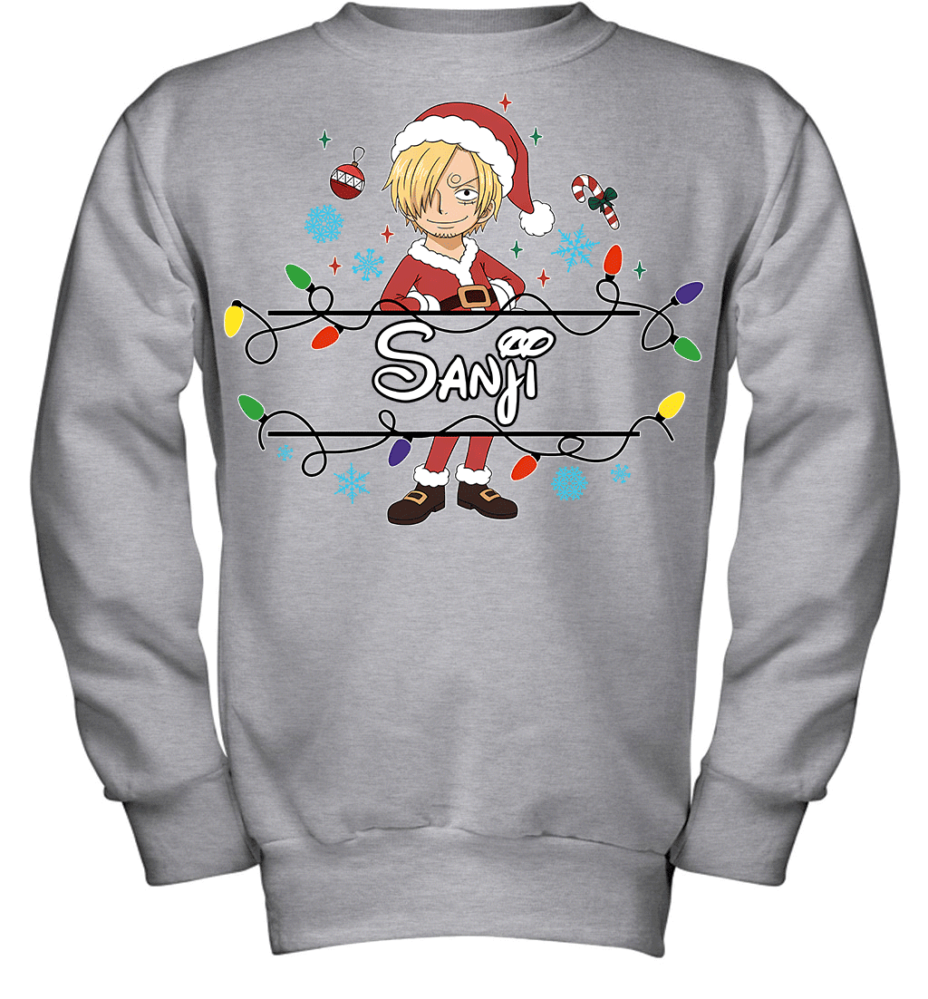 Sanji Christmas Magic Light Up Your Holiday With Style Graphic T-shirt