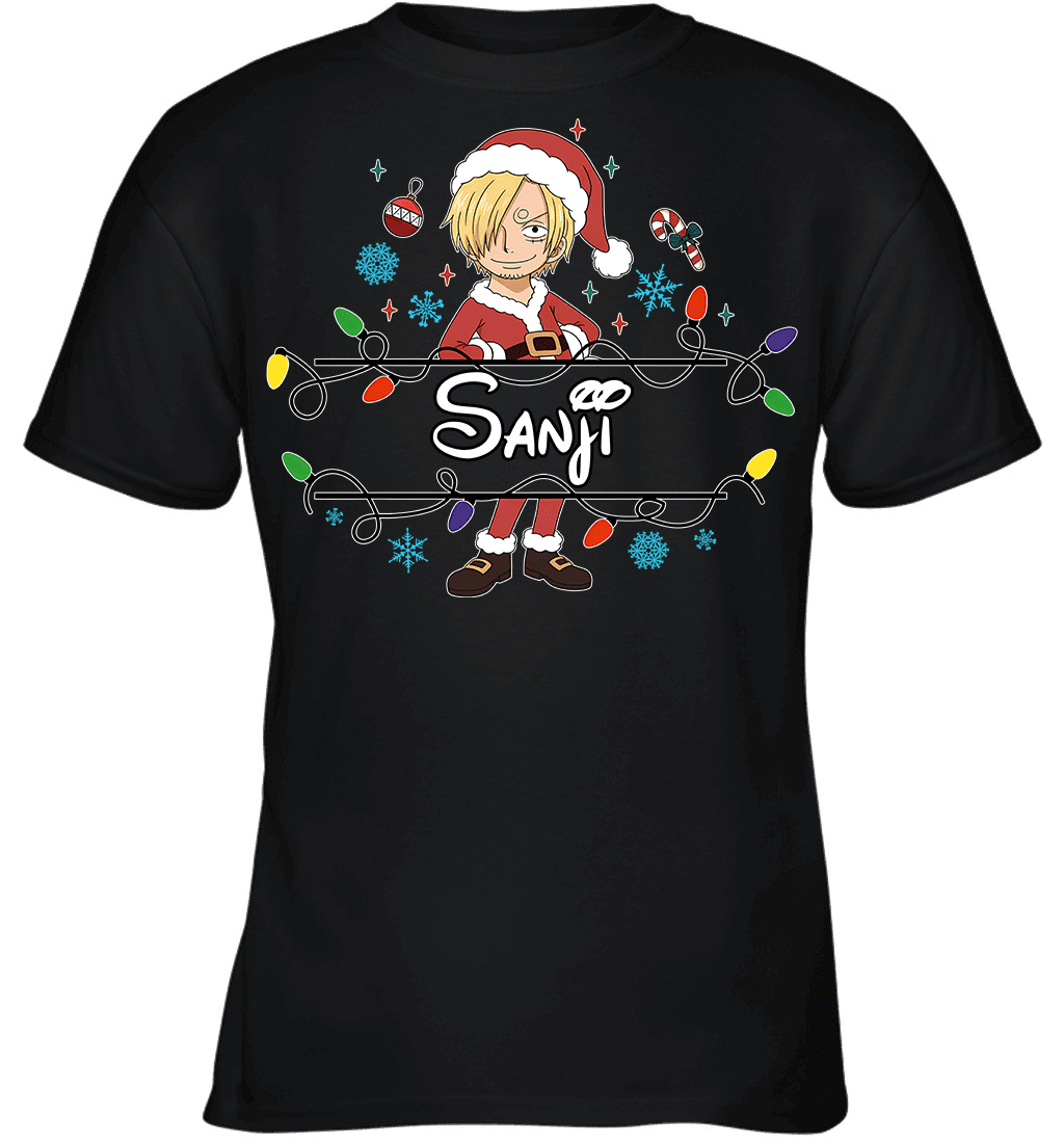 Sanji Christmas Magic Light Up Your Holiday With Style Graphic T-shirt
