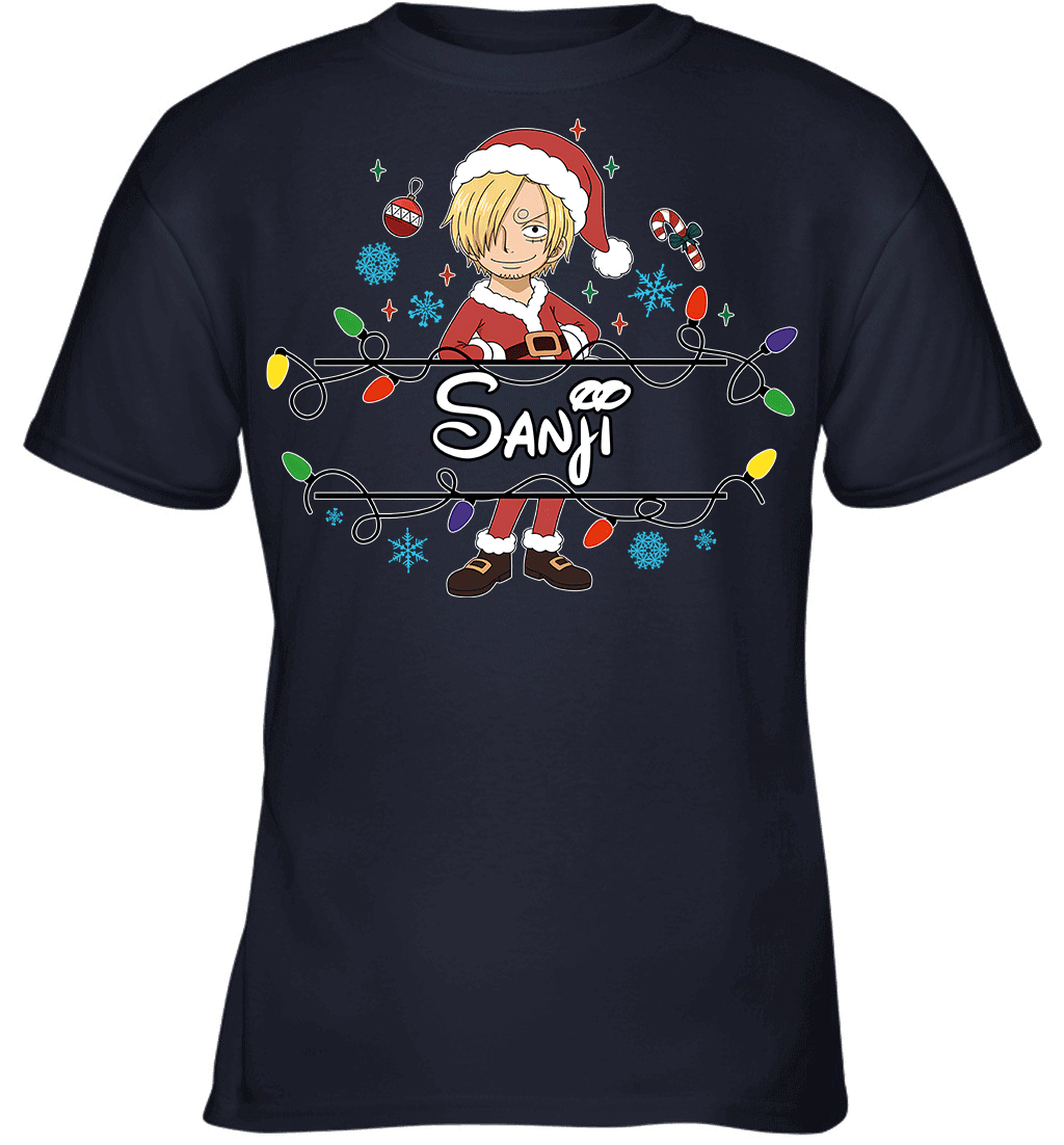 Sanji Christmas Magic Light Up Your Holiday With Style Graphic T-shirt