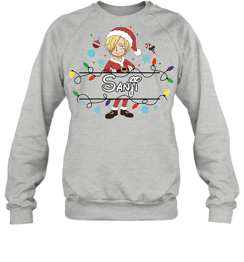 Sanji Christmas Magic Light Up Your Holiday With Style Graphic T-shirt