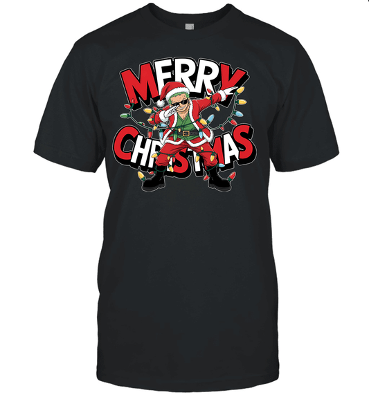 Santa Roronoa Zoro Chopper The Funniest Christmas Hero Graphic T-shirt