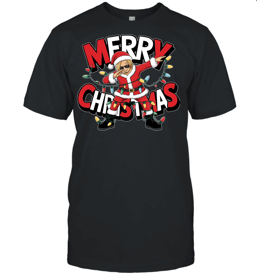 Santa Sanji The Funniest Christmas Hero Graphic T-shirt