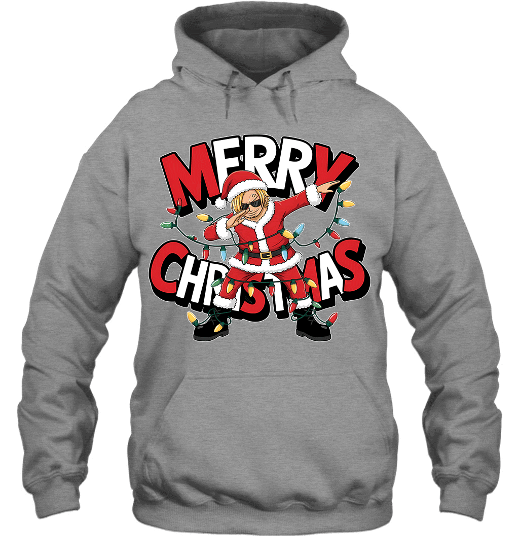 Santa Sanji The Funniest Christmas Hero Graphic T-shirt