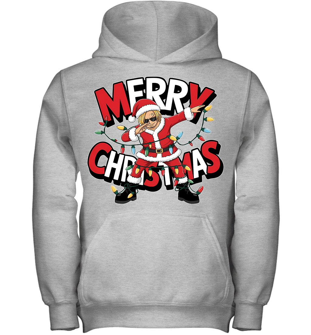 Santa Sanji The Funniest Christmas Hero Graphic T-shirt
