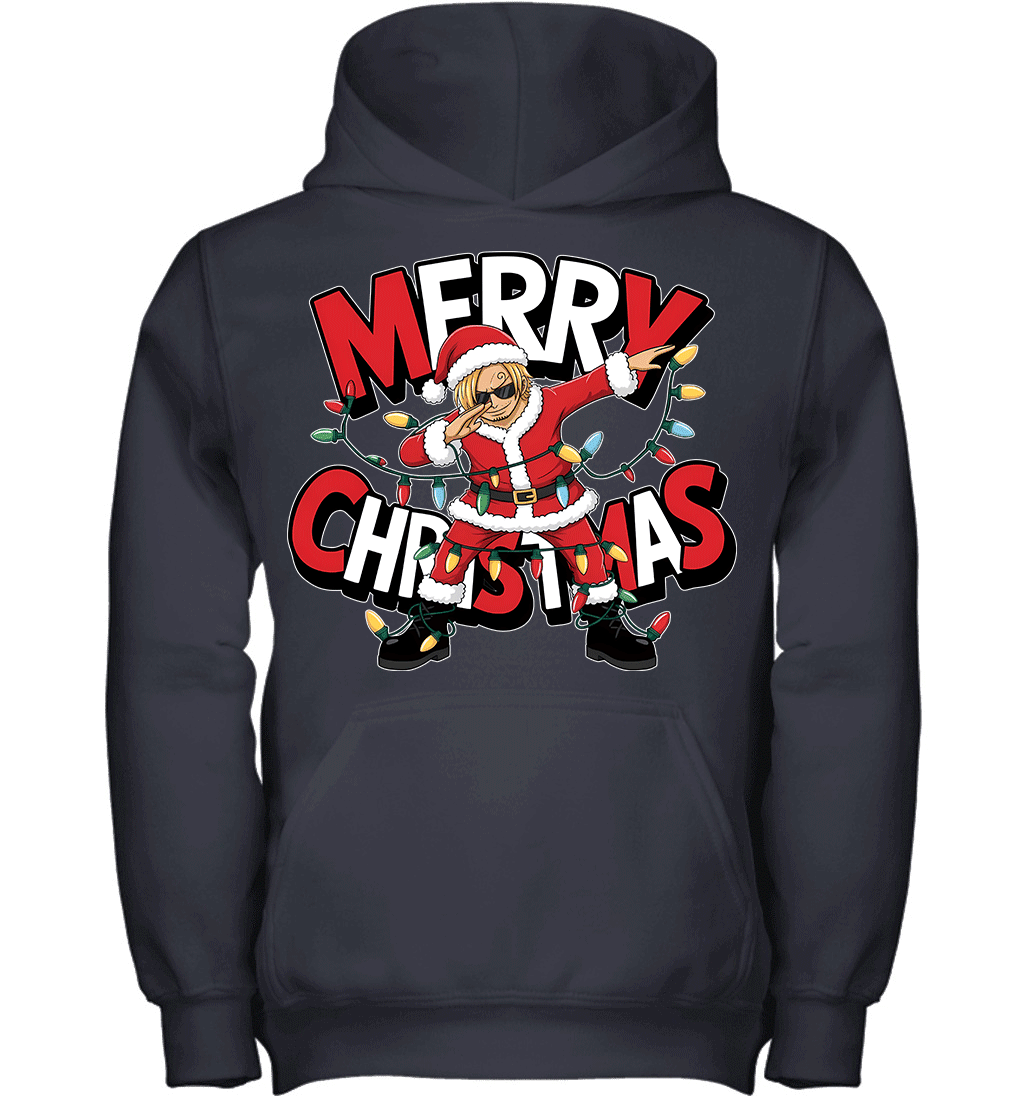 Santa Sanji The Funniest Christmas Hero Graphic T-shirt