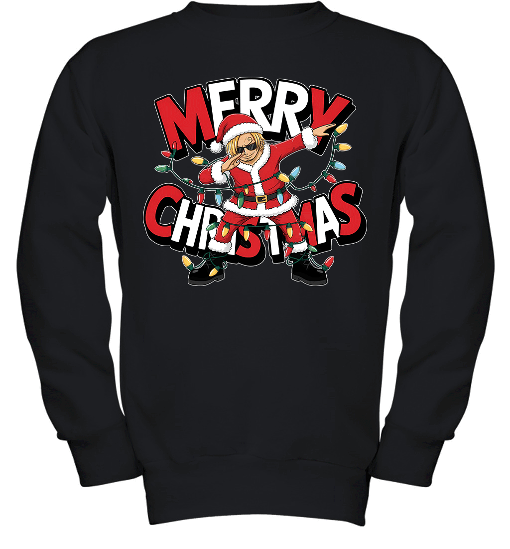 Santa Sanji The Funniest Christmas Hero Graphic T-shirt