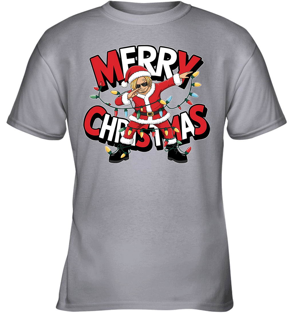 Santa Sanji The Funniest Christmas Hero Graphic T-shirt