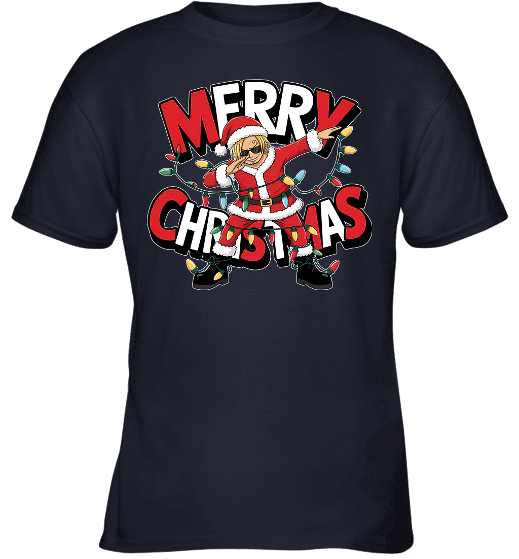 Santa Sanji The Funniest Christmas Hero Graphic T-shirt