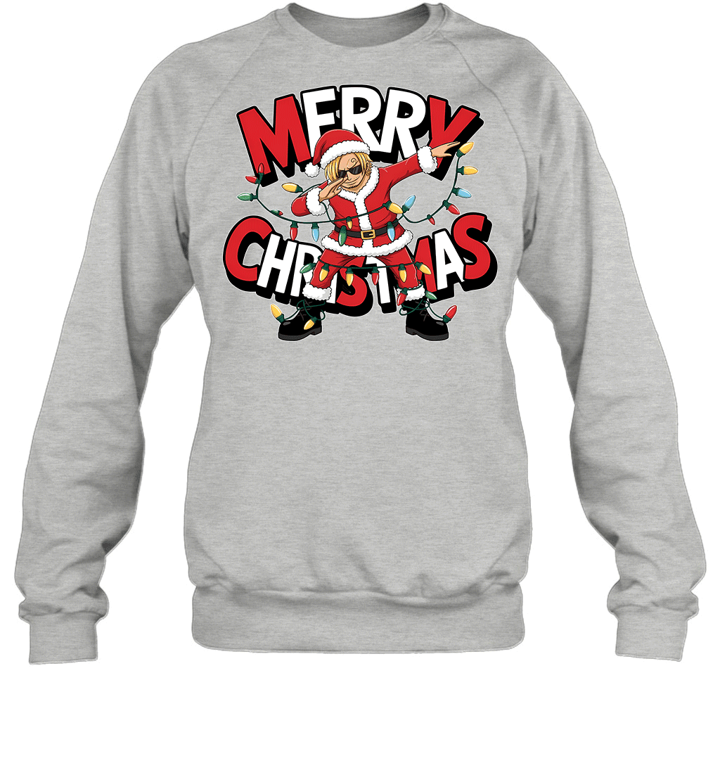 Santa Sanji The Funniest Christmas Hero Graphic T-shirt