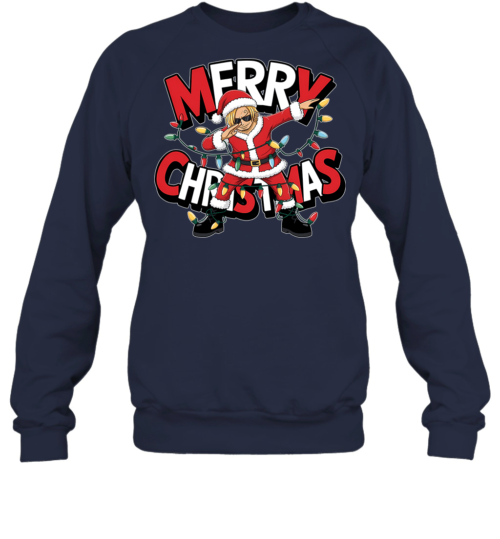 Santa Sanji The Funniest Christmas Hero Graphic T-shirt