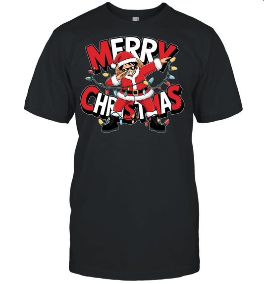 Santa Monkey D. Luffy The Funniest Christmas Hero Graphic T-shirt