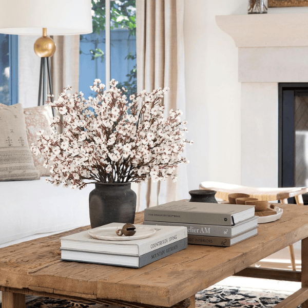 8 Bundles White Baby’s Breath Artificial Flowers