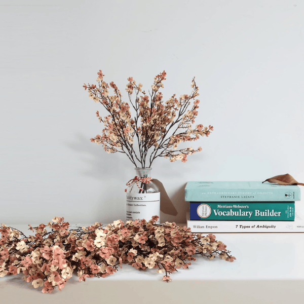 10 Pcs Beige Brown Baby’s Breath Artificial Flowers