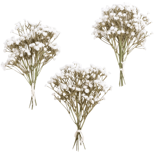 18 Pcs Artificial Baby’s Breath Flowers
