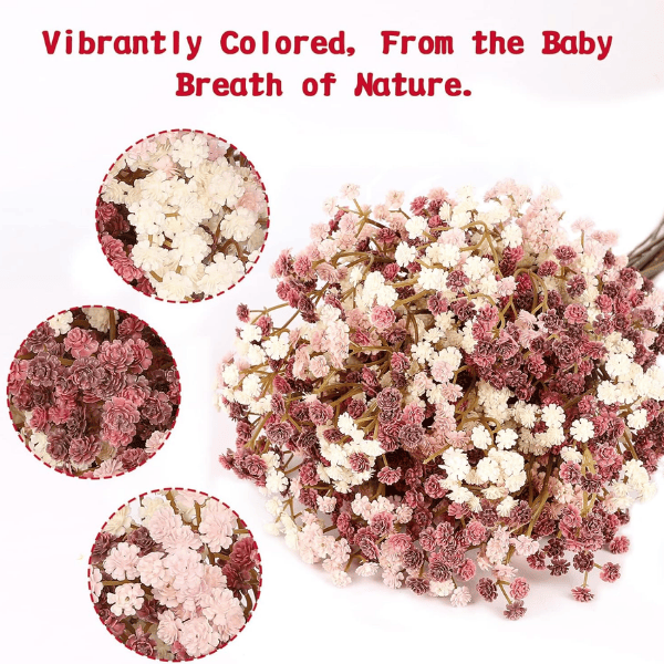 10 Pcs Artificial Baby’s Breath Flowers