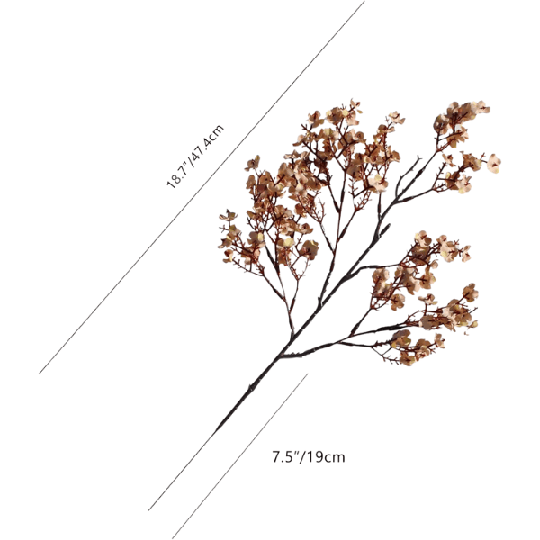 6 Bundles Artificial Baby’s Breath Flowers