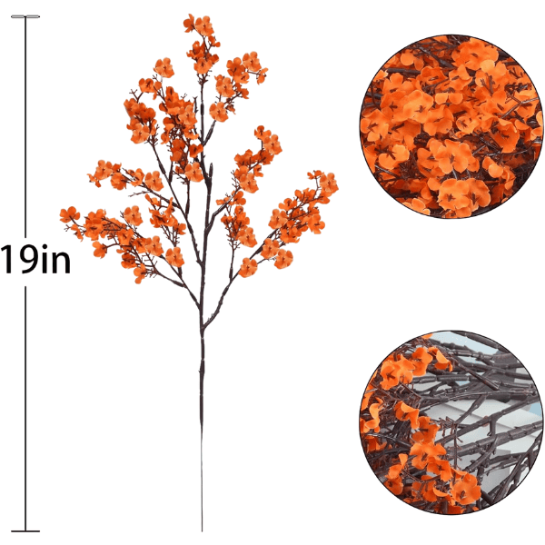 15Pcs Artificial Baby’s Breath Flowers