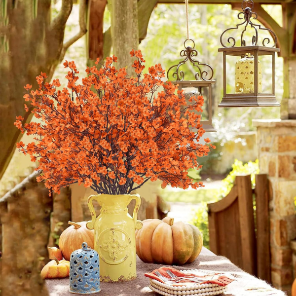 15Pcs Artificial Baby’s Breath Flowers