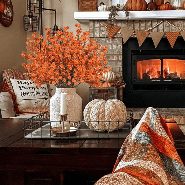 15Pcs Artificial Baby’s Breath Flowers